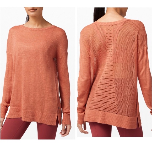 lululemon athletica Sweaters - Lululemon"Well Being Crew Sweater* Linen